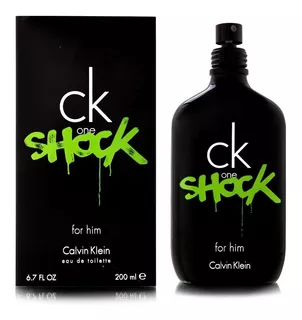 Perfume Original Calvin Klein Ck One Shok Para Hombre 200ml