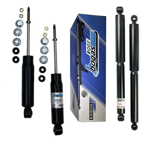 Kit 4 Amortiguadores Bogasn Isuzu Pick Up 4x2 1984 1985 1986