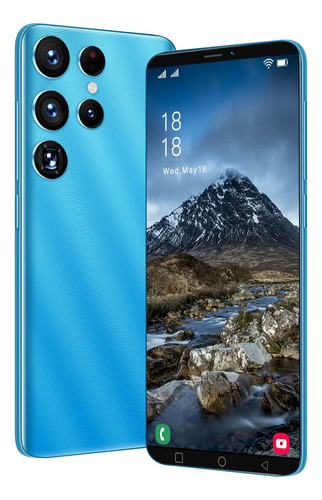 1 Teléfonos Android Barato Azul S22 Ultra 5g 16gb+512gb