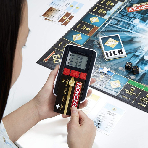 Monopoly Banco Electrónico Hasbro Juego De Mesa