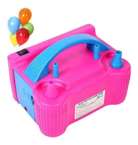 Inflador De Globos Electrico 600w Doble Boquilla Potente