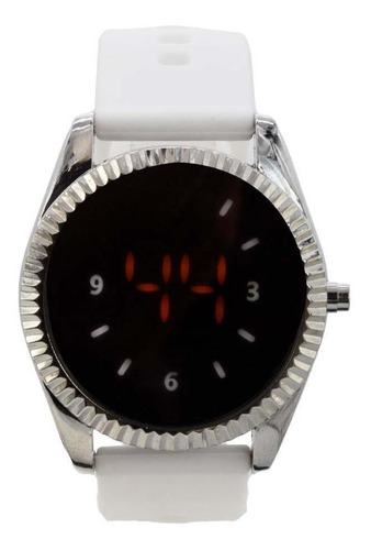 Reloj Digital Zeit Unisex Casual Correa De Silicón Luz Led