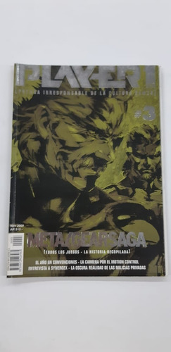 Revista Player 1 #3 Metal Gear  Local Dgl Devoto / Envios