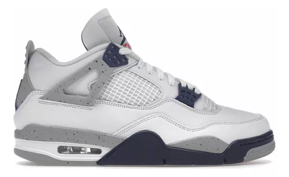 Tenis Air Jordan 4 Retro Midnight Navy Azul Marino # 26 Cm