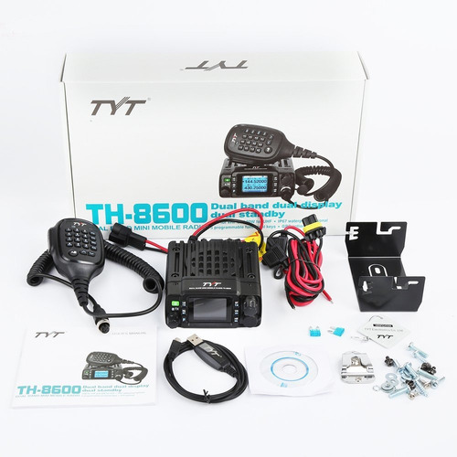 Tyt Th- Transmisor Movil Doble Banda Vhf Uhf Mhz Ip Agua