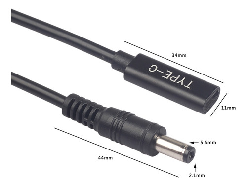Imagem 7 de 7 de Usb C Cabo De Carregamento Para Laptop Usb Tipo C Adapter