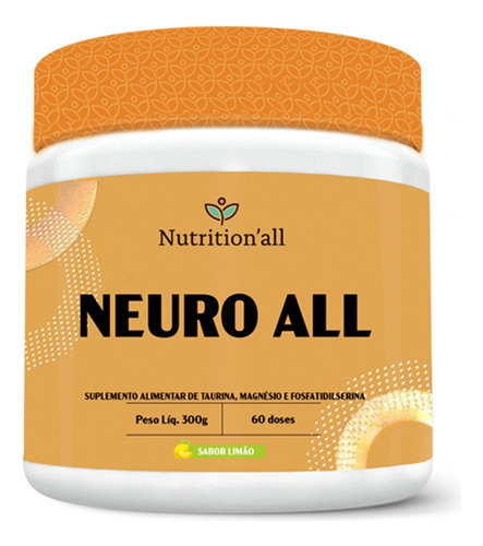 Neuro All (300g)- Nutritionall Sabor Limão