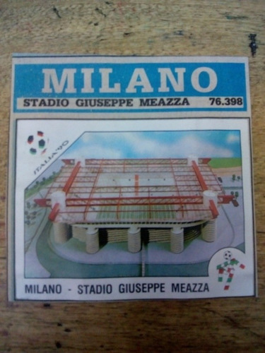 Figurita Italia 90 Estadio Milano 