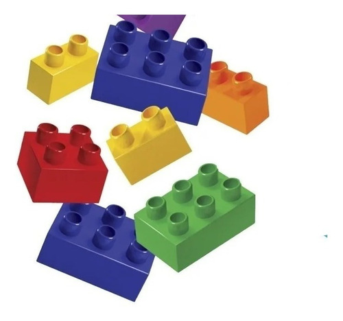 Imagen 6 de 8 de Bloques Para Armar Blokoco Doypack 70 Bloques Grandes