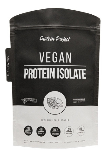 Vegan Protein Isolate 908 Gr Saborizada Protein Project  