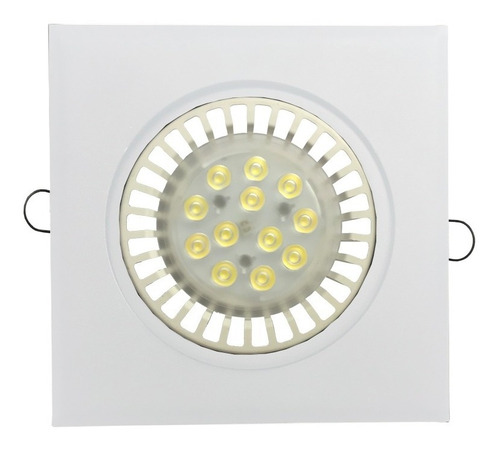 Pack 10 Spot Embutir Ar111 Blanco Lampara Led 12w Gu10