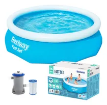 Comprar Piscina Bestway Gomón 3638 Lts 305x76 Cm Con Bomba - El Rey