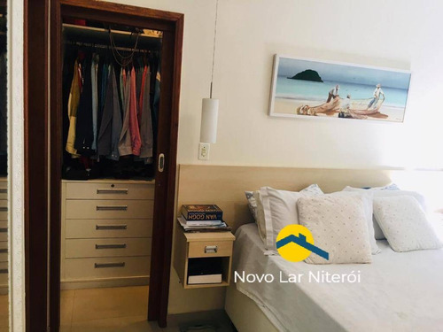 Imagem 3 de 15 de Excelente Apartamento No Miolo De Icaraí 2 Suites Hidromassagem Vaga - 30