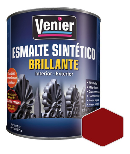 Esmalte Sintetico Brillante Venier 3p Colores | 20lt