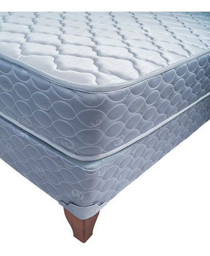 Imagen 2 de 5 de Cama Full Apolo Black Celta + Set Castilla 2 Vel + Textil