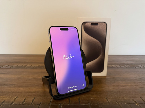 Apple Iphone 15 Pro 256 Gb Titanio Natural Excelente Titanio Natural