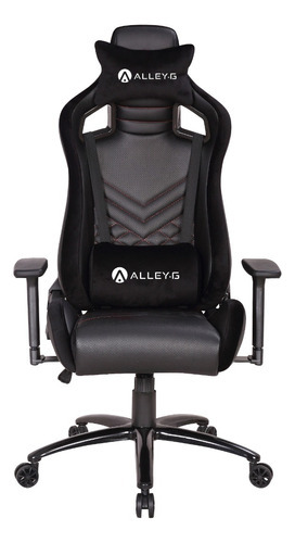 Silla Sillon Alleyg Gamer Ag61 Drift Black Color Negro