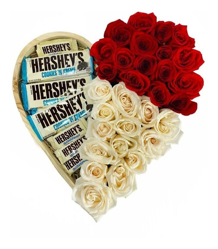 Corazón Hersheys Roses