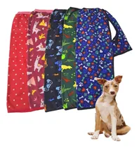 Comprar Set X 2 Ropa Abrigo Ponchos Capa Polar Estampado Talle 7