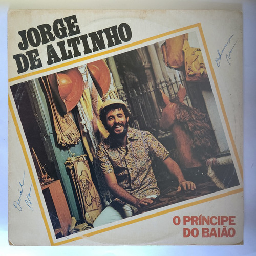 Lp/vinil Jorge De Altinho - O Príncipe Do Baião (Usado)