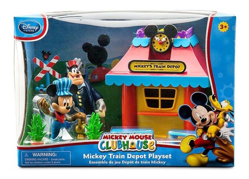 Play Set Estacion De Tren Mickey Play House Disney Store