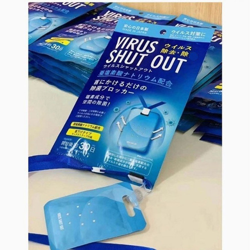 Imagen 8 de 9 de Tarjeta Sanitizante Virus Shut Out Card Anti Virus 3pz