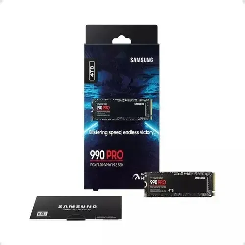 SSD 4TB Samsung 990 PRO PCIe 4.0 X4 NVMe Gaming M.2 2280 Até