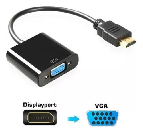 Imagem 1 de 1 de Adaptador Vga Display Port It-blue