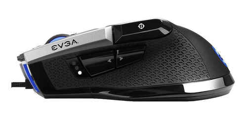 Mouse gamer de juego Evga X17 black