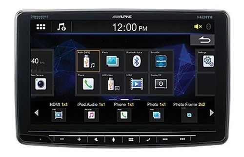 Pantalla Alpine 9  Carplay App Radio Android Auto Usb Blueto