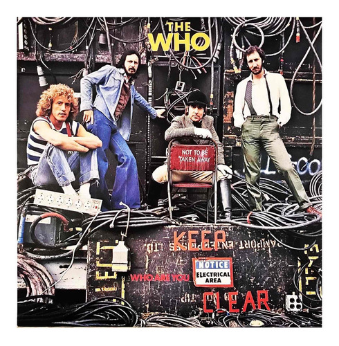 The Who - Who Are You Edición Japonesa 1978 Lp Usado