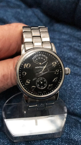 Montblanc 7017 Reserve De Marche Até Pulseira Original, Raro