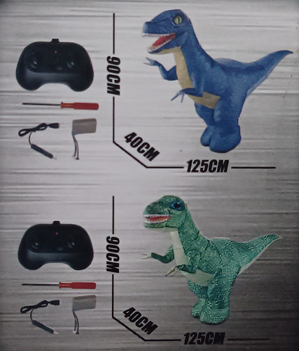 Dinossauro Inflável Com Controle Remoto Grande No Brasil