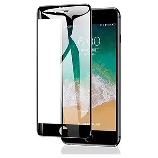 Micas De Cristal Templado Negro iPhone 7/8