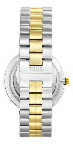 Reloj Analógico Con Brazalete De Acero Ipg Dorado S-band Correa Plateado
