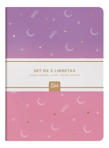 Set De 3 Libretas 15x21 - Minimal 2023