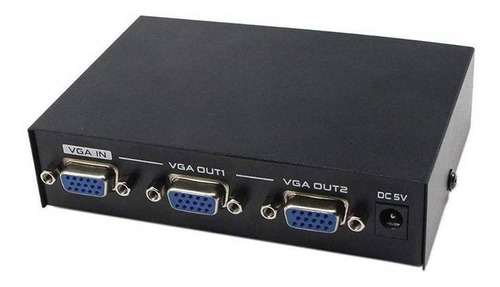 Video Splitter Vga 2 Portas - Distribuidor De Video 25m