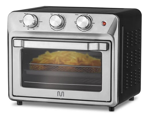 Imagen 2 de 6 de Horno Eléctrico Multifunción Air Fryer 25 L Multilaser Ce181