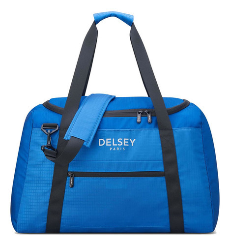 Bolso Plegable 55 Cm. Eco Friendly Delsey Nomade Color Azul Azul