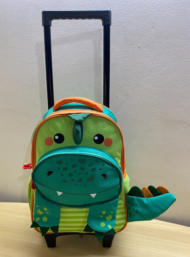 Mochila escolar Nova Rio IN2304-R color dino