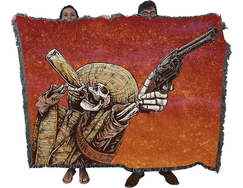 Pure Country Weavers Shot For Shot Skeleton Blanket Por Davi