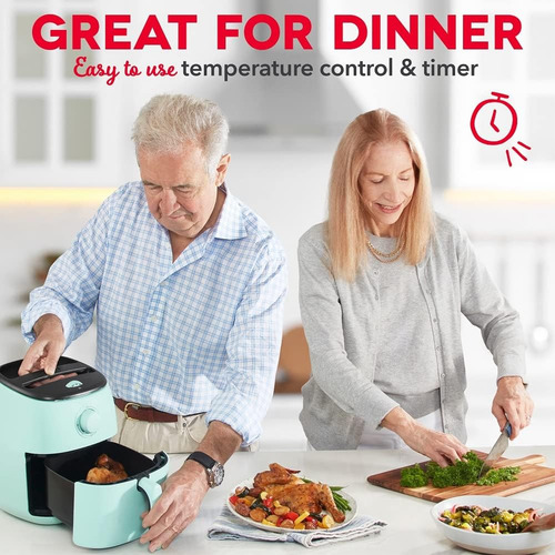 Freidora De Aire Dash Tasti-crisp 2.6qt Apagado Automatico