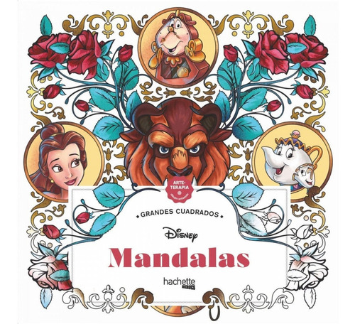 Libro Grandes Cuadrados. Mandalas Disney - Aa.vv.