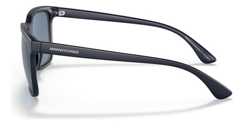 Armani Exchange Gafas De Sol Rectangulares, Ajuste 55 Mm