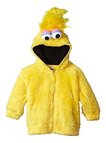 Sesame Street Boys 'fuzzy Costume Hoodie (personajes Múl