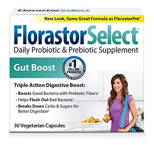 Suplemento Diario Prebiotico Y Probiotico Florastor Select