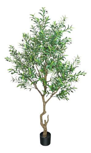 Oliveira Artificial Grande Para Decoração Sala Árvore 180cm Cor Verde