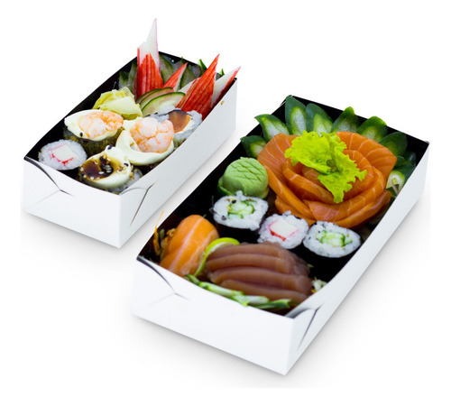 Caixa Para Sushi 100 P 400 M E 100 Temaki Delivery