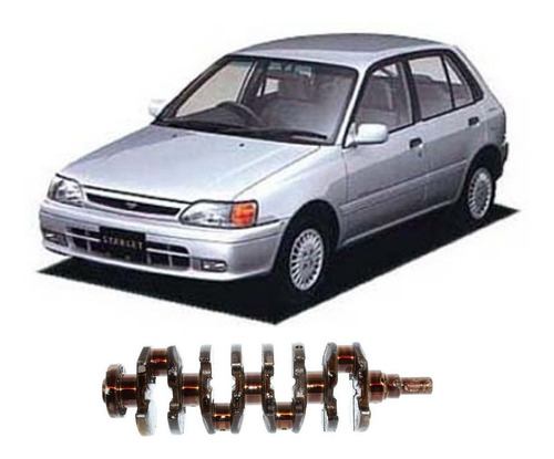 Cigueñal Motor Toyota Starlet Gt 1.3 4e 1992 1995 Std  