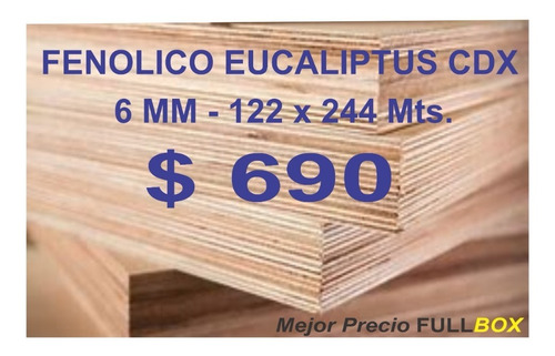 Imagen 2 de 6 de Chapon Placa Osb 9 Mm 122 X 244 Mts. Mejor Precio Fullbox